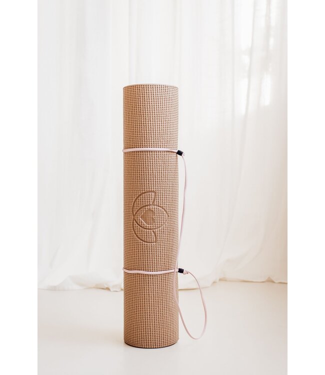 Yogamatte Tragegurt natürliche Farbe