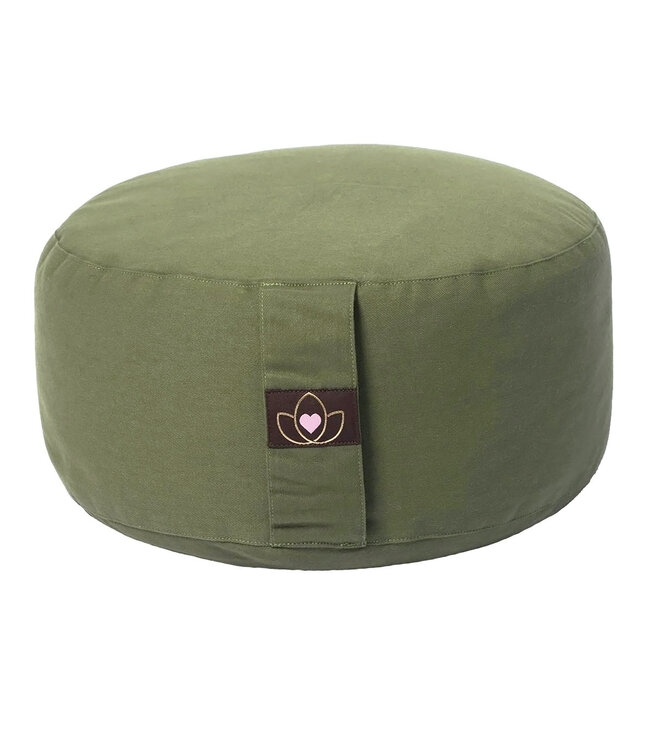 Set Bolster und Meditationskissen - Olivgrün