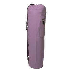 Lotus Yogatasche mit Kordelzug Baumwolle öko Lavendellila - Lotus