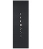 Yogamatte sticky extra dick Moon Schwarz - Lotus