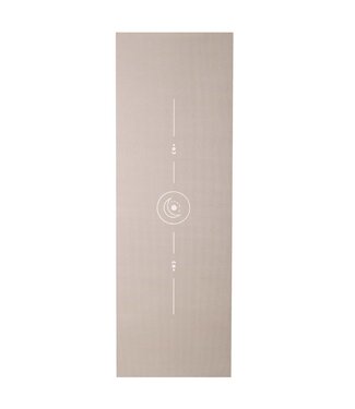 Lotus Yogamatte sticky extra dick Align Taupe - Lotus