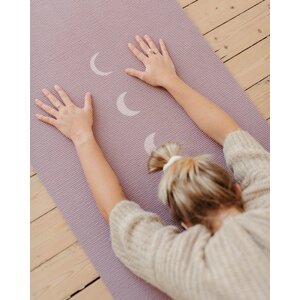 Lotus Yogamatte sticky extra dick Moon Lavendellila - Lotus