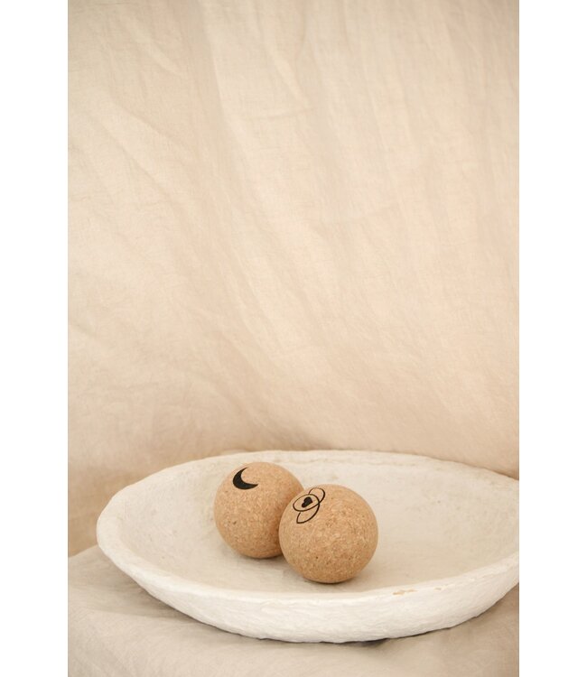 Massageball Naturkork Moon - Lotus