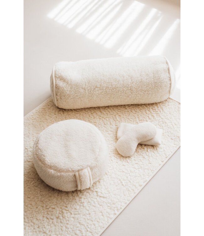 Yogamatte Merino Wolle extra lang & breit - Lotus