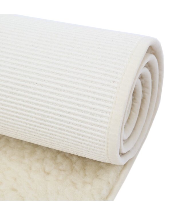 Yogamatte Merino Wolle extra lang & breit - Lotus