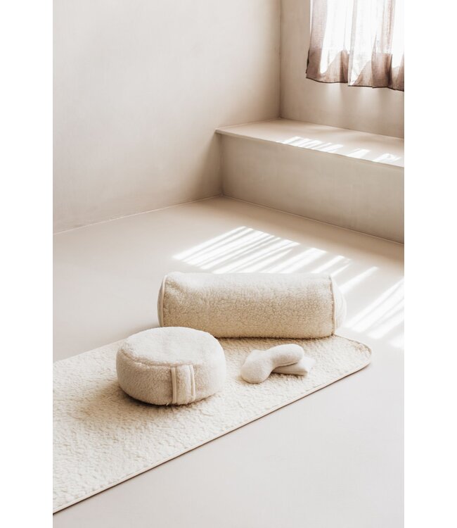 Yogamatte Merino Wolle extra lang & breit - Lotus