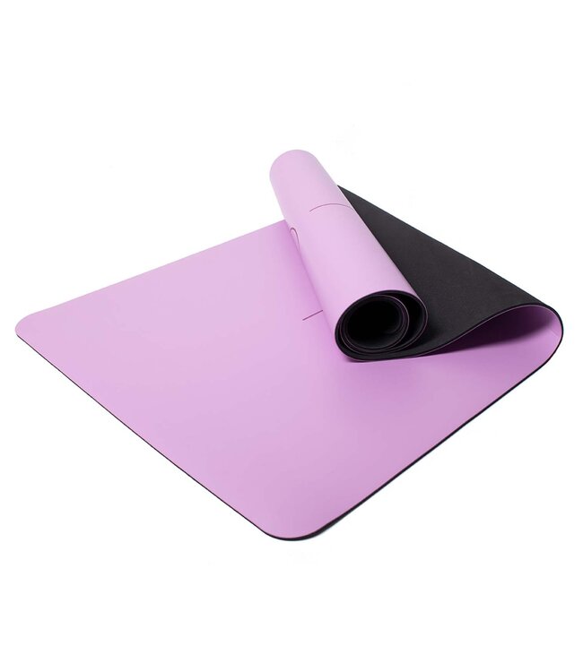 Yogamatte Performance Align Blau - Lotus