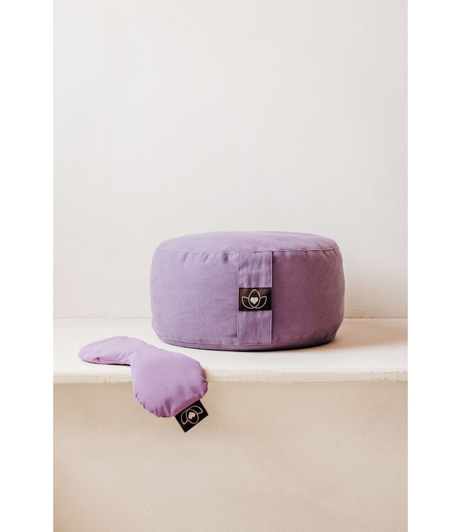 Meditationskissen öko Lavendel rund - Lotus