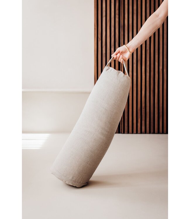 Bolster Öko Hanf rund - Pure