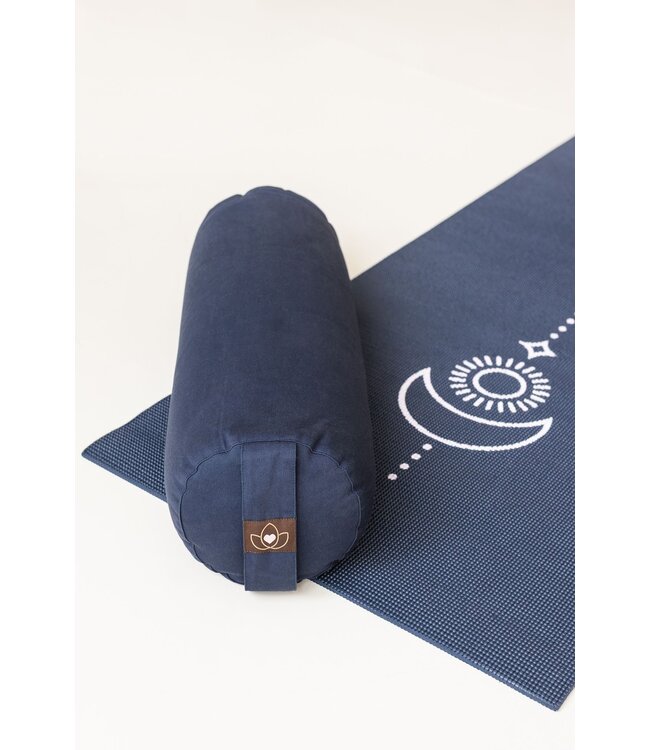 Bolster öko Indigo rund - Lotus