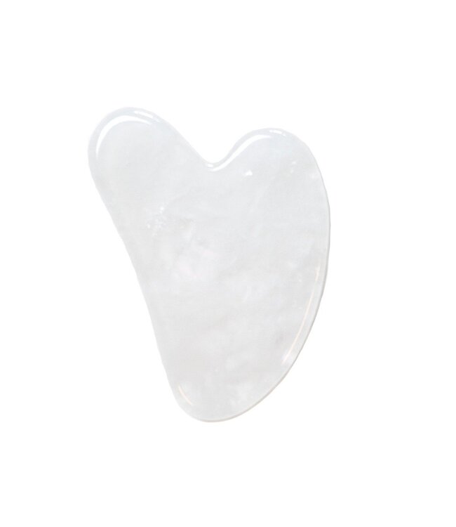 Gua sha Bergkristall - Pure