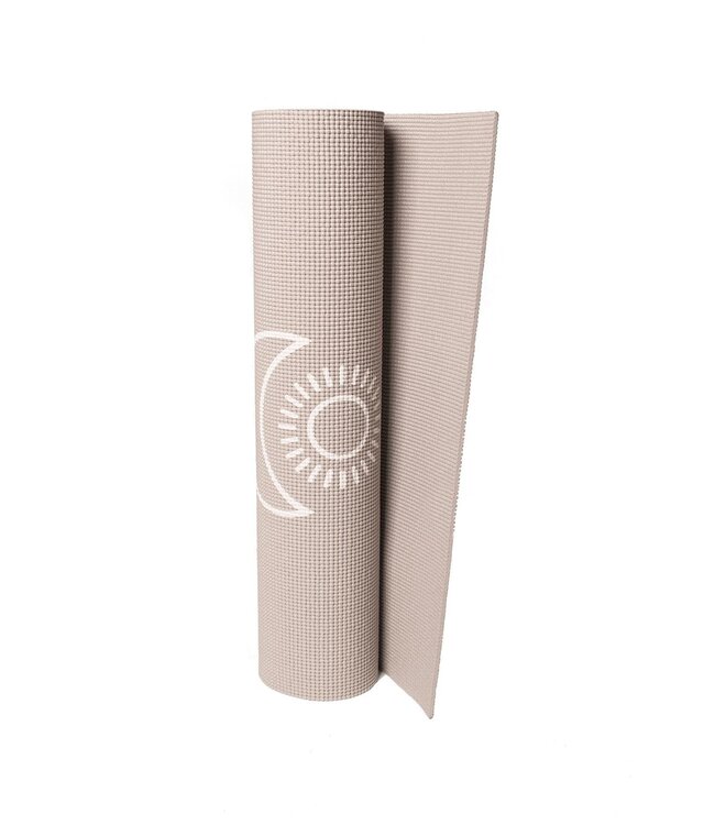 Yogamatte sticky extra dick Balance Taupe - Lotus