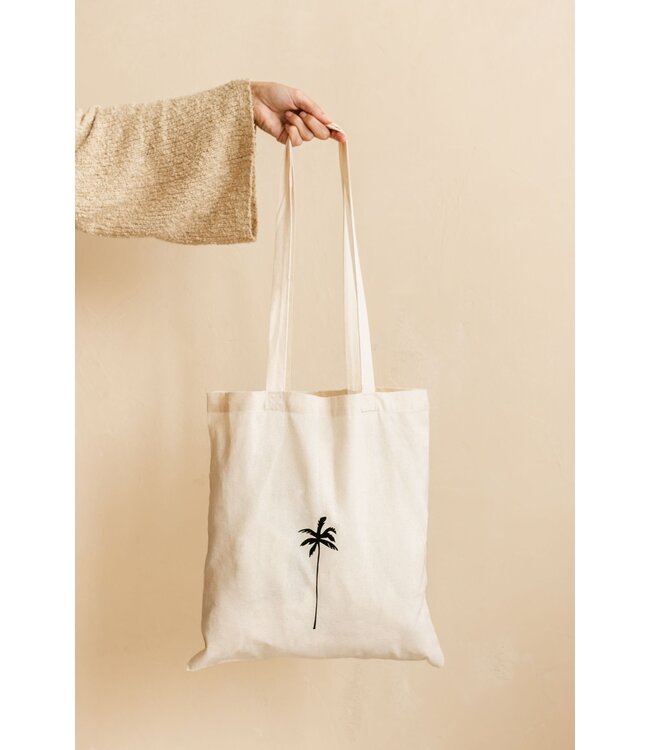 Tragetasche mit Aufdruck Beach - Lotus