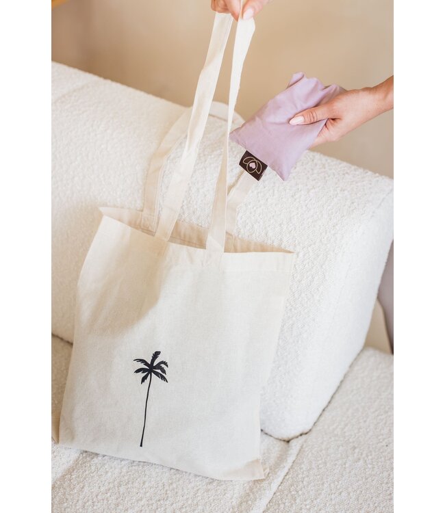 Tragetasche mit Aufdruck Beach - Lotus