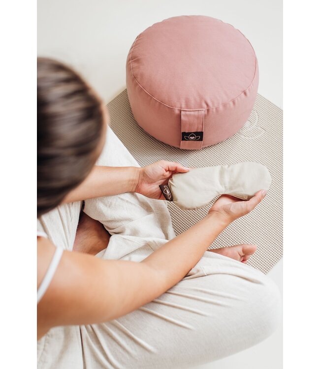 Yogamatte sticky extra lang Taupe 200 cm - Lotus