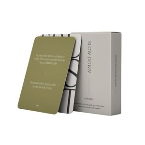 Monday Slow down carddeck - Monday