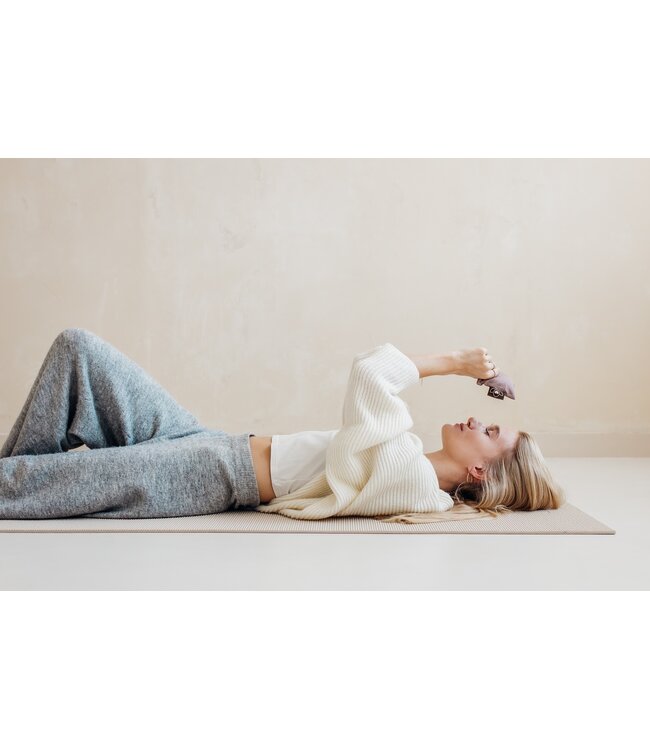 Augenkissen Lavendel Taupe öko - Lotus