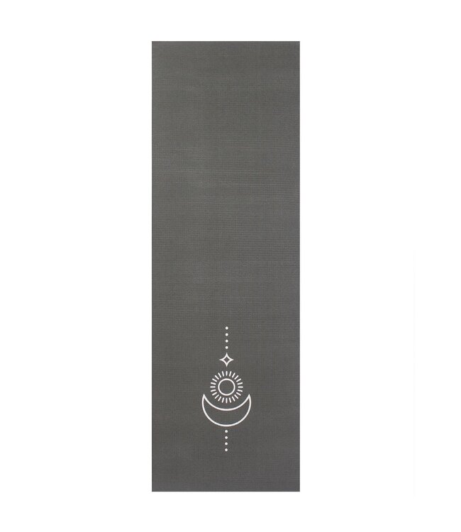 Yogamatte sticky extra dick Balance Anthrazit - Lotus