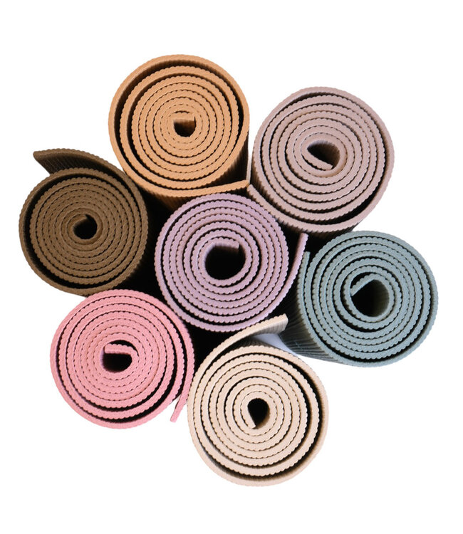 Yogamatte sticky extra dick Dunkelgrün - Lotus