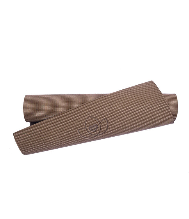 Yogamatte sticky extra lang Dunkelgrün 200 cm - Lotus
