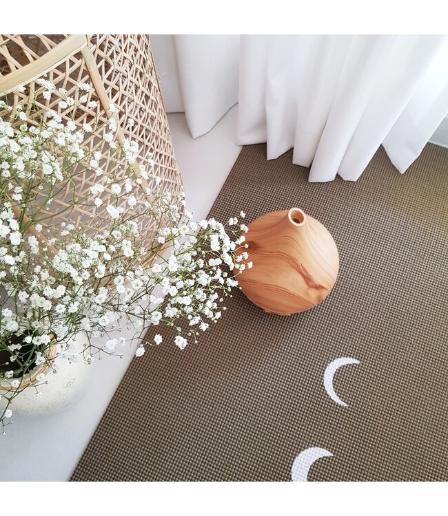 Yogamatte sticky extra dick Moon Dunkelgrün - Lotus