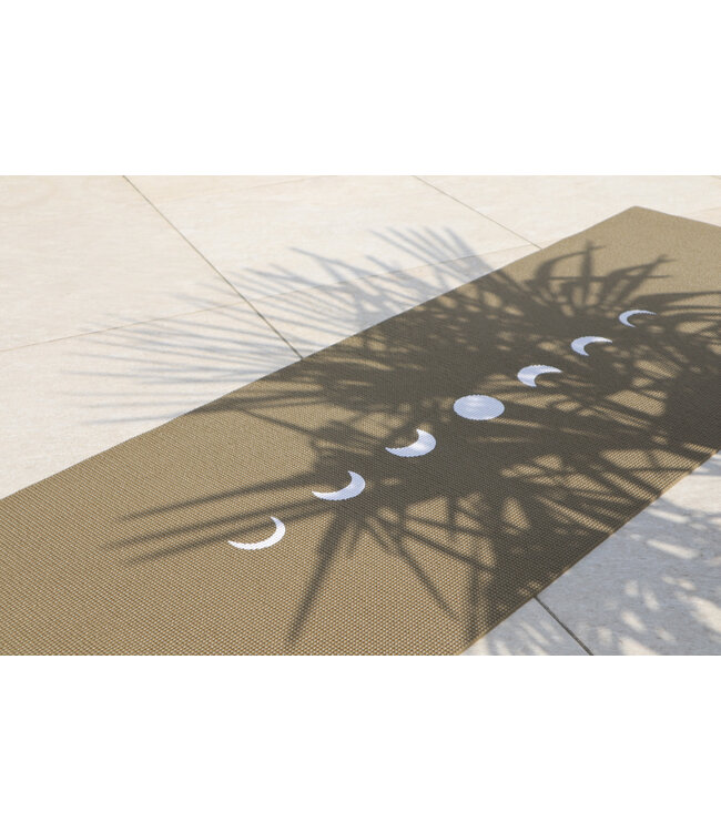 Yogamatte sticky extra dick Moon Dunkelgrün - Lotus