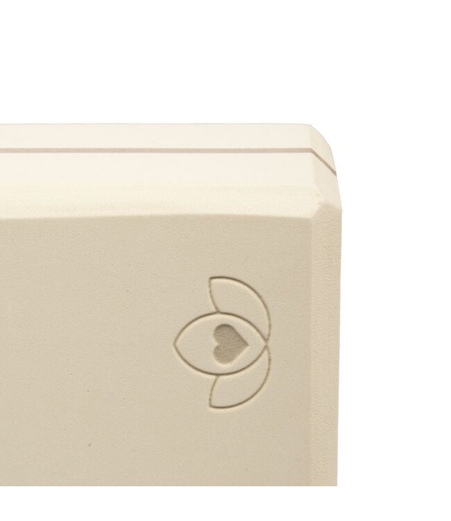 Yoga Block high Density Creme - Lotus