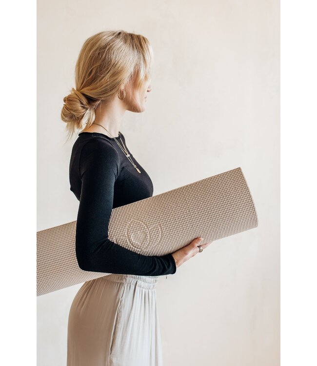 Yogamatte sticky extra dick Sand - Lotus