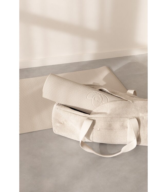 Luxus Yogatasche Hummer Jute natürlich - Pure