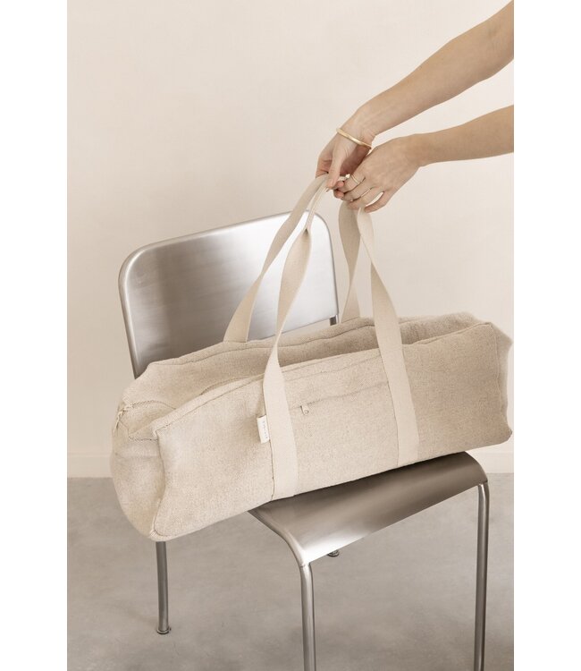 Luxus Yogatasche Hummer Jute natürlich - Pure