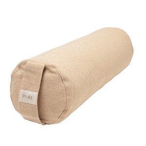 Pure Bolster öko Jute Braun rund - Pure