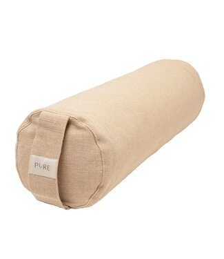 Pure Bolster öko Jute Braun rund - Pure