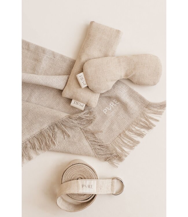 Augenkissen Jute Lavendel natur öko - Pure