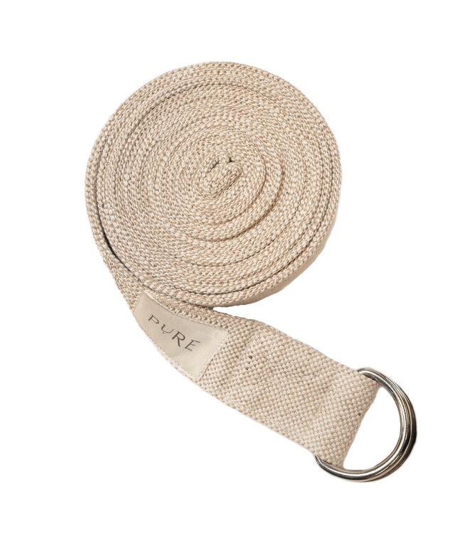 Yogagurt Jute extra lang naturfarben – Pure