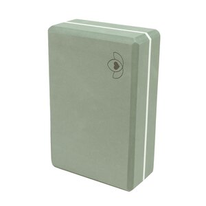 Lotus Yoga Block high Density Aschgrün – Lotus