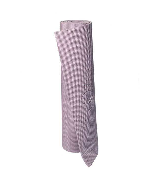 Basis Set Yogamatte und Block Lavendellila