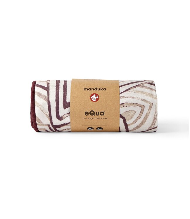 Yoga-Handtuch eQua Solana Sand – Manduka