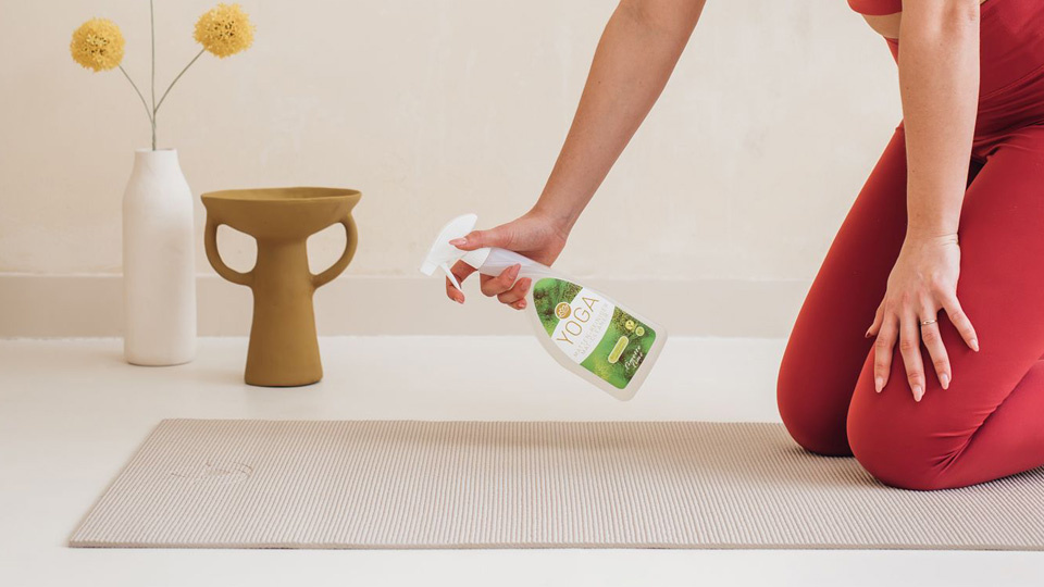 Wie reinige ich eine Yogamatte?