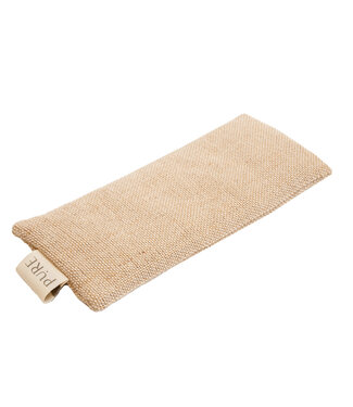 Pure Augenkissen Jute Lavendel  Braun öko – Pure