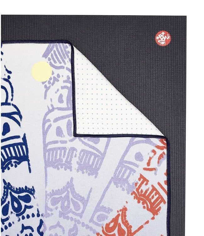 Yoga Handtuch Yogitoes Chakra Print Blue – Manduka