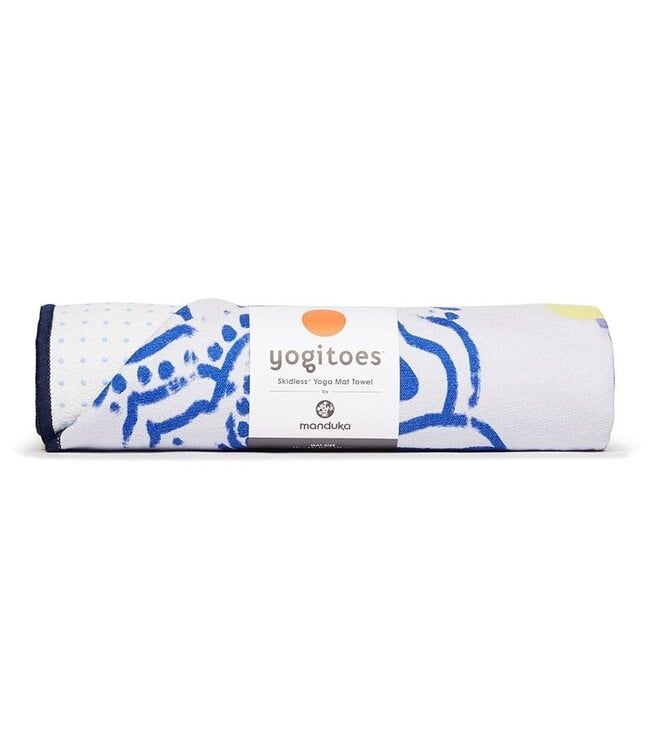 Yoga Handtuch Yogitoes Chakra Print Blue – Manduka