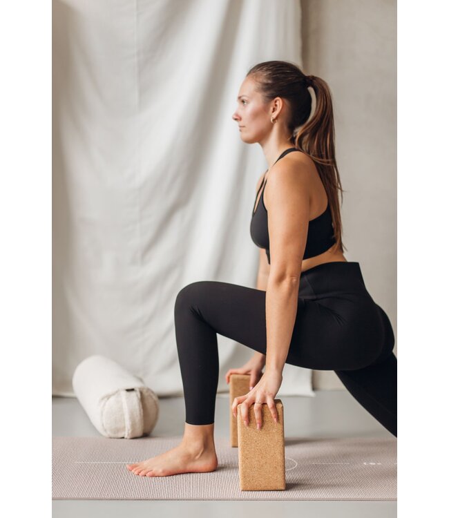 Yogamatte sticky extra dick Align Taupe - Lotus