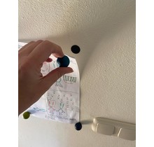 Bubbs Ronde Magneetstickertjes 2cm - 12 stuks - Zelfklevend