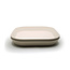 Mushie Bordje Vierkant Ivoor - Plate Square Ivory - 2 stuks