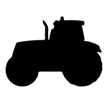 Tractor - Kies je formaat - ijzerhoudend en zelfklevend