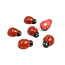 Trendform Lieveheersbeestje Magneetjes - 6 stuks - Unieke Eyecatcher
