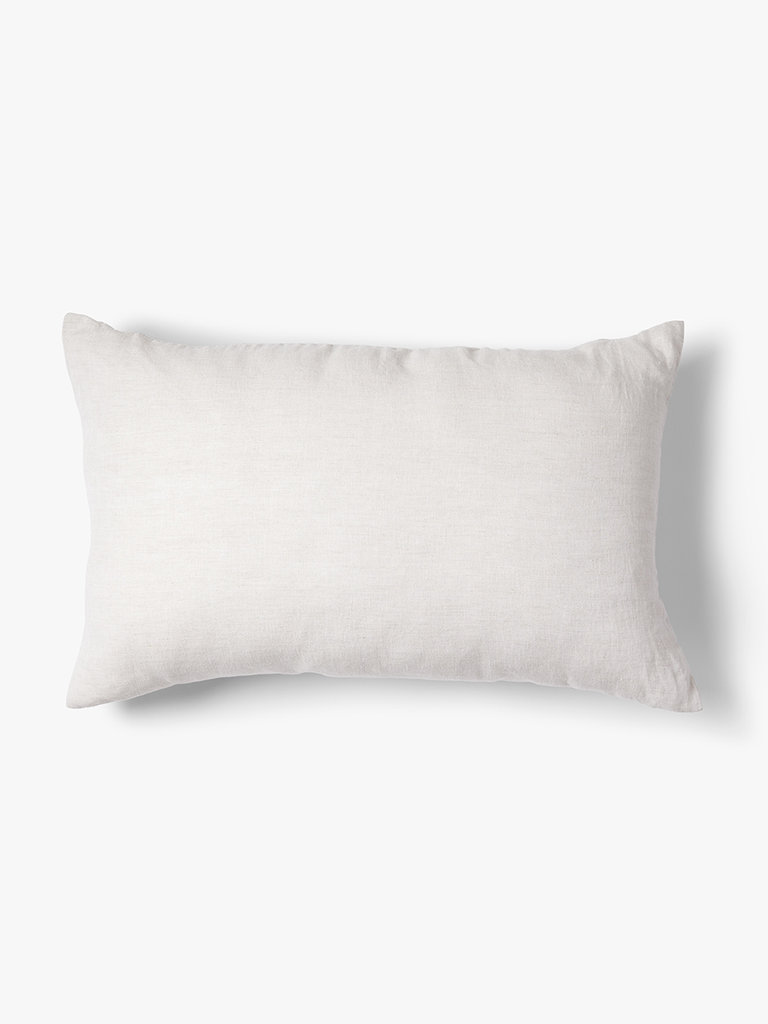 Washed 100% linen cushion cover Scotty 60x40 cm Natural