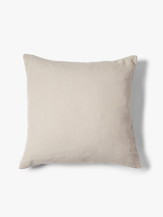 Linnen kussenhoes Scotty Taupe  50x50 cm Linnen kussenhoes Scotty Taupe  50x50 cm