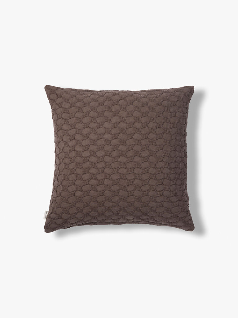 Jacquard biologisch katoenen sierkussenhoes Ella 50x50 cm