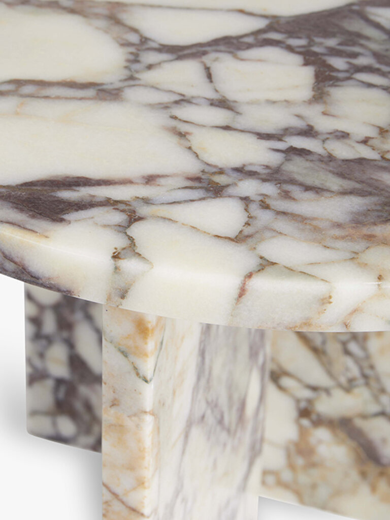 Calacatta Viola marmeren bijzettafel June